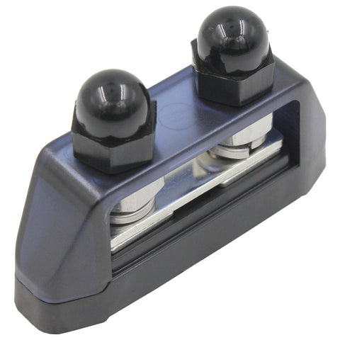 Twin M10 Power Distribution/Bus Bar - Bolt-On Cover