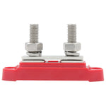 Twin M8 Power Distribution/Bus Bar - Bolt-On Cover