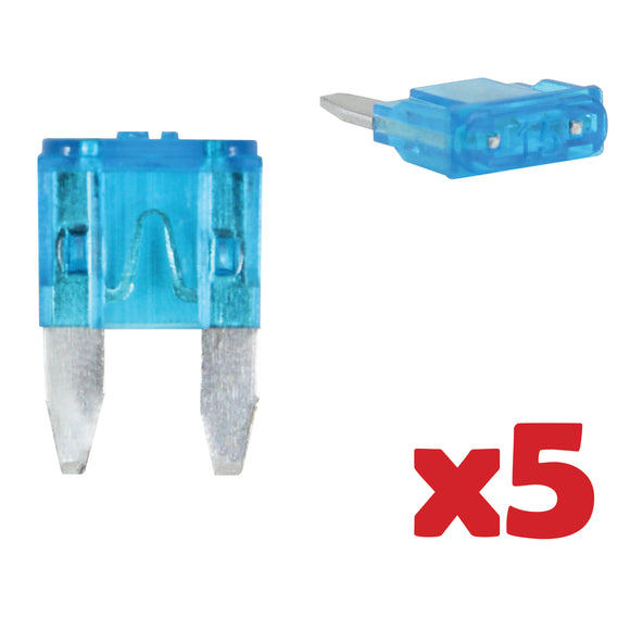 mini blade fuses blue