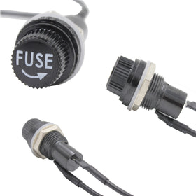 panel mount glass fuse holder