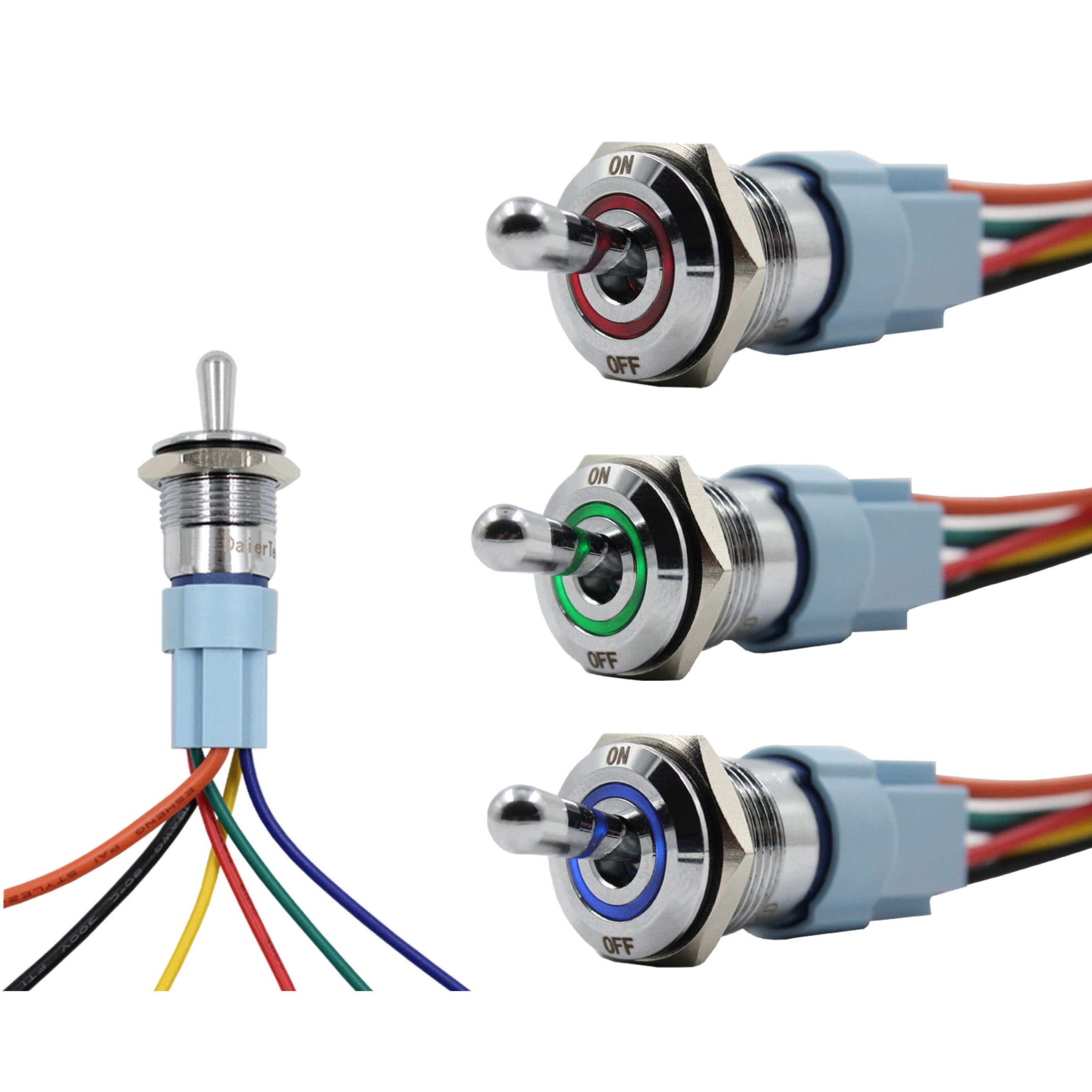 16mm toggle switch