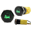 Laser Etched Green Air Compressor