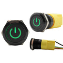 Laser Etched Green Power