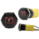 Laser Etched Red Battery