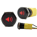 Laser Etched Red Spaker