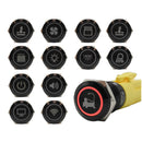 RED 19mm Push Button LED