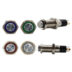 8mm Momentary Push Button Switch with LED (T-102 Series)