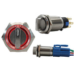 Rotary Switch Red LED