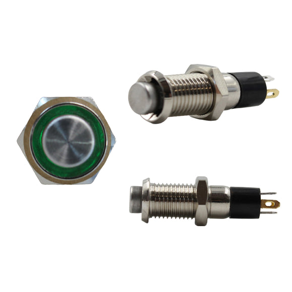 8mm Momentary Push Button Switch with LED (T-102 Series)