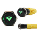 Laser Etched 16mm Green LED Cel-fi