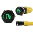 Laser Etched 16mm Green LED Shower