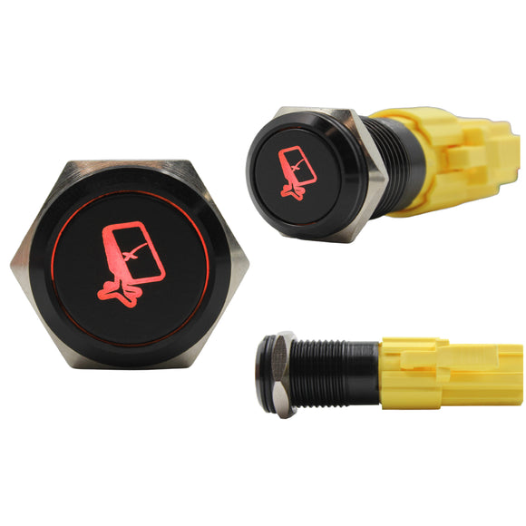 Laser Etched 16mm Red LED Starlink