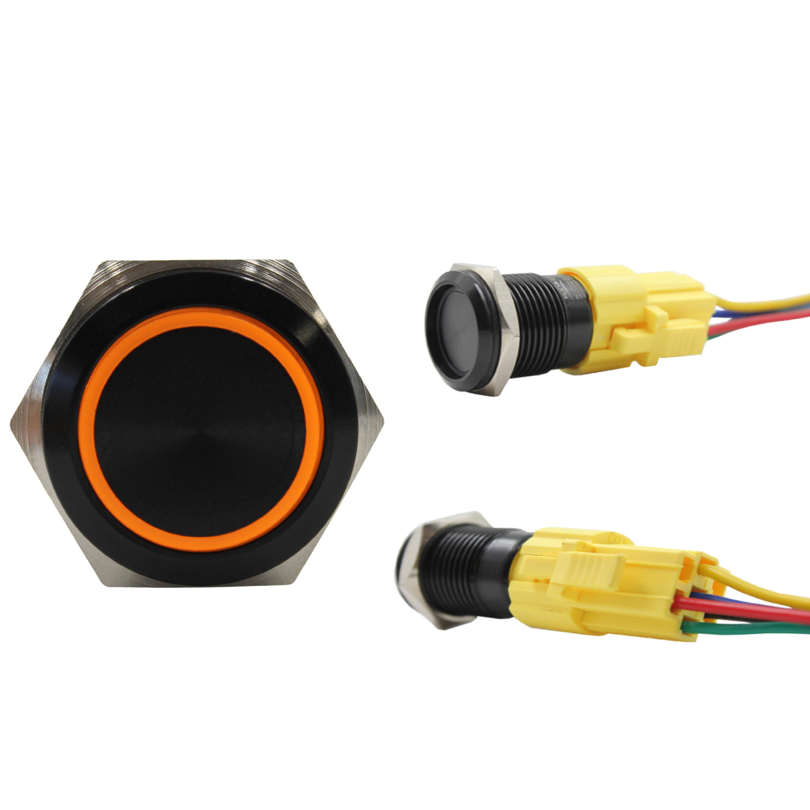 16mm Latching Push Button Switch with LED (R16-L Series)