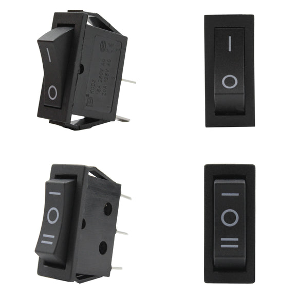 Ultra Mini Rocker Switch 13X30mm -  No LED (033 Series)