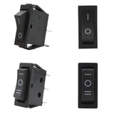 Ultra Mini Rocker Switch 13X30mm -  No LED (033 Series)