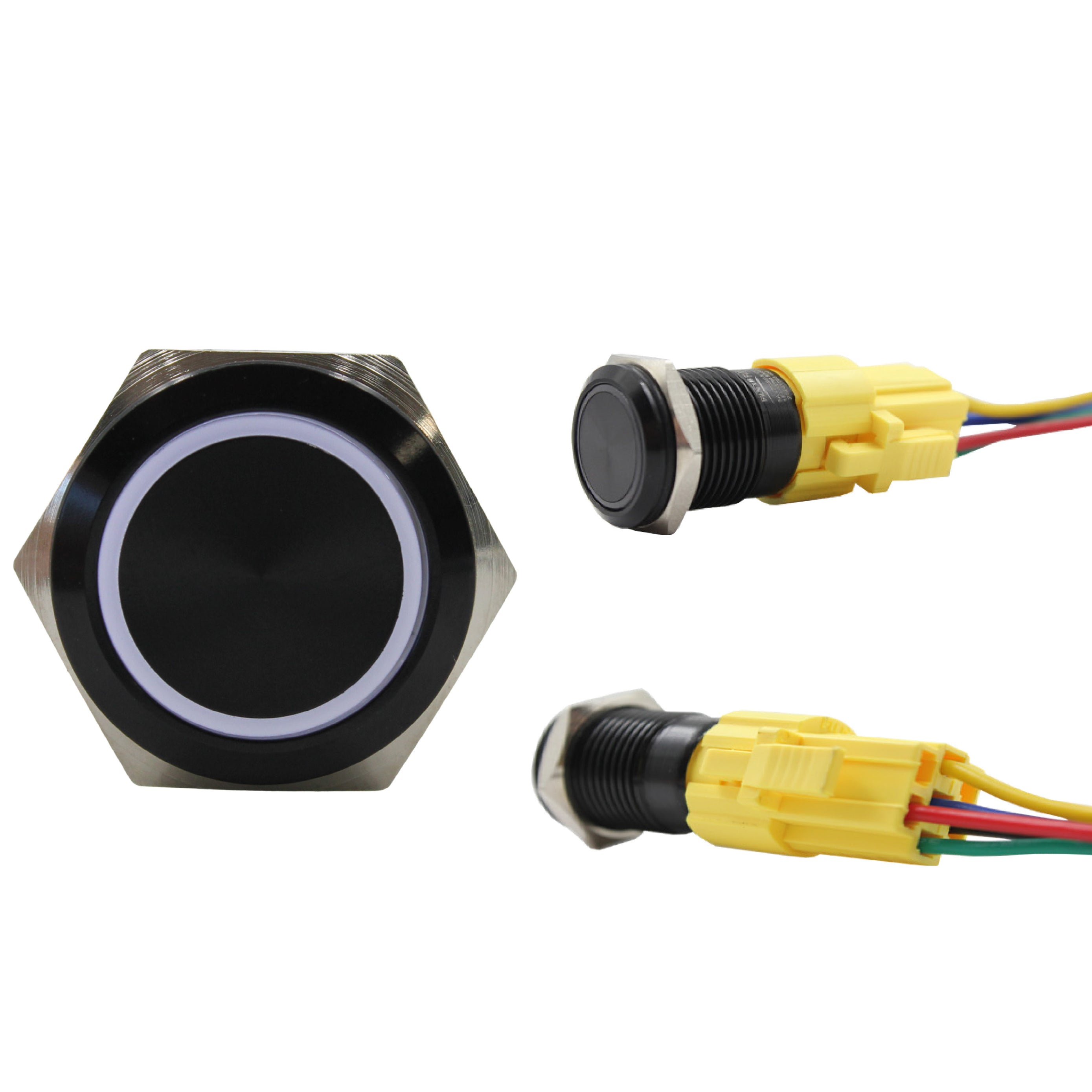 16mm Momentary Push Button Switch with LED (R16-M Series)