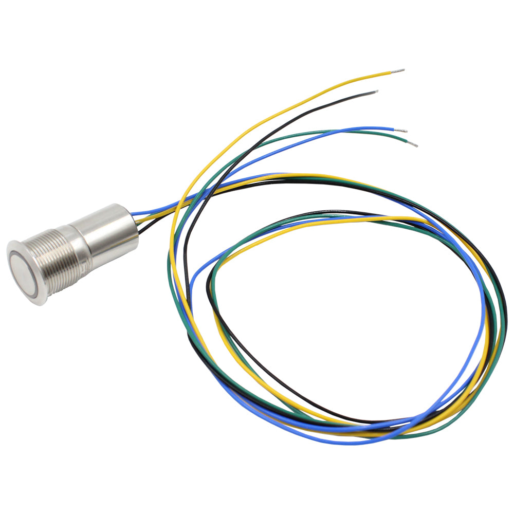 316 Stainless Steel 19mm Push Switch (RT-AS1 Series)