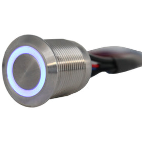 316 Stainless Steel 19mm Push Switch (RT-AS2 Series) - 0