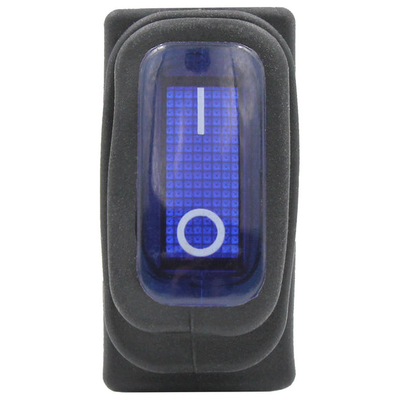 rocker switch 17x34mm blue