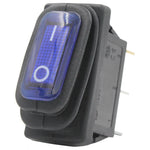 rocker switch 17x34mm blue