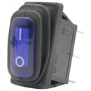 ultra mini rocker switch blue