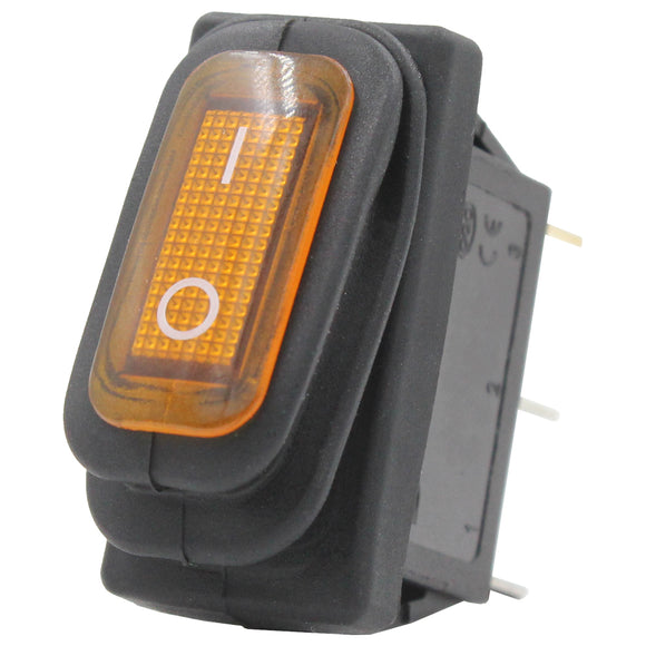 rocker switch 17x34mm orange