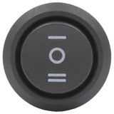 round toggle switch on-off
