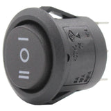 20mm Mini Round Toggle Switch - No LED