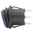 round toggle switch blue