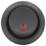 20mm Mini Round Toggle Switch - Dot LED