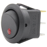 mini toggle switch red