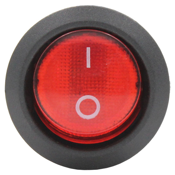 mini toggle switch red