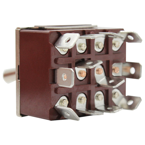 On-On Four Pole Toggle Switch