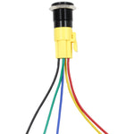 16mm Latching Push Button Switch with LED (R16-L Series)