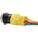 16mm Momentary Push Button Switch with LED (Pre-Wired)