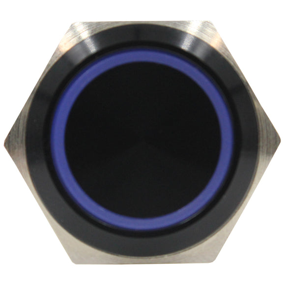 16mm Push Button Switch with Blue LED