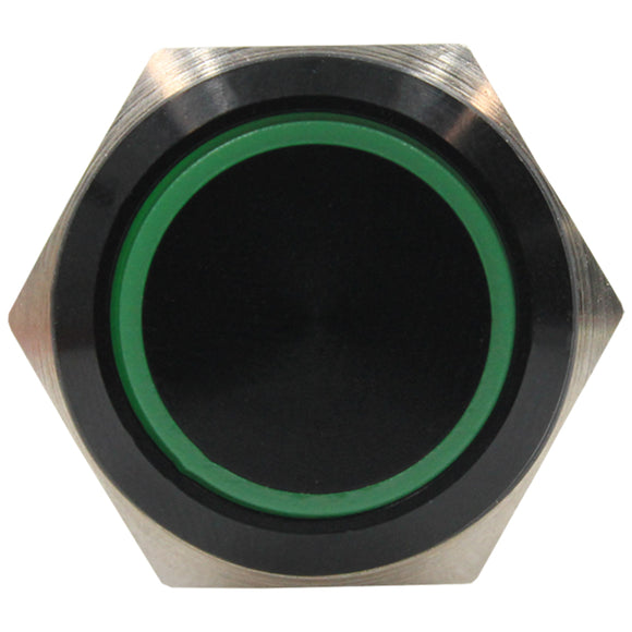 16mm Push Button Switch with Green LED