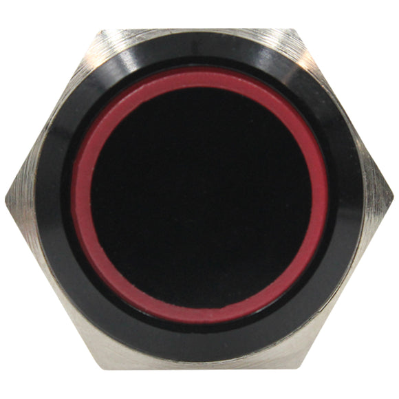16mm Push Button Switch with LED (Pre-Wired)