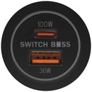 100W Type-C USB + 36W USB-A - Round-7