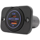 100W Type-C USB + 36W USB-A - Round-6