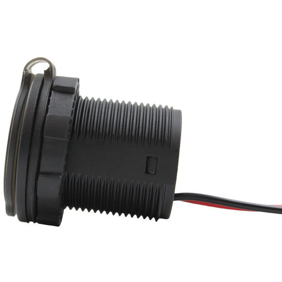 UHF RJ45 Pass Through With Blue LED - Round