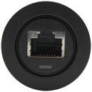 UHF RJ45 Pass Through With Blue LED - Round-4