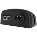 UHF RJ45 Pass Through With Blue LED - Round-14