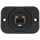 UHF RJ45 Pass Through With Blue LED - Round-1