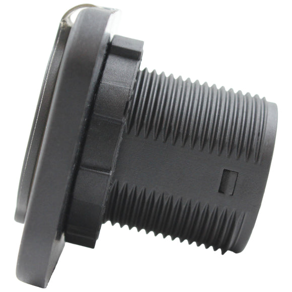 UHF RJ45 Pass Through With Blue LED - Round