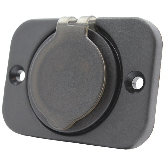 UHF RJ45 Pass Through With Blue LED - Round