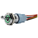 green LED toggle switch