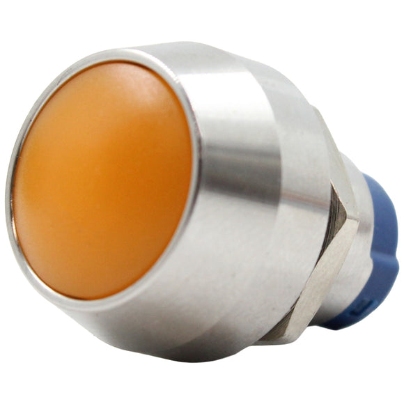 12mm Round Stainless Dome Push Button Switch Orange LED