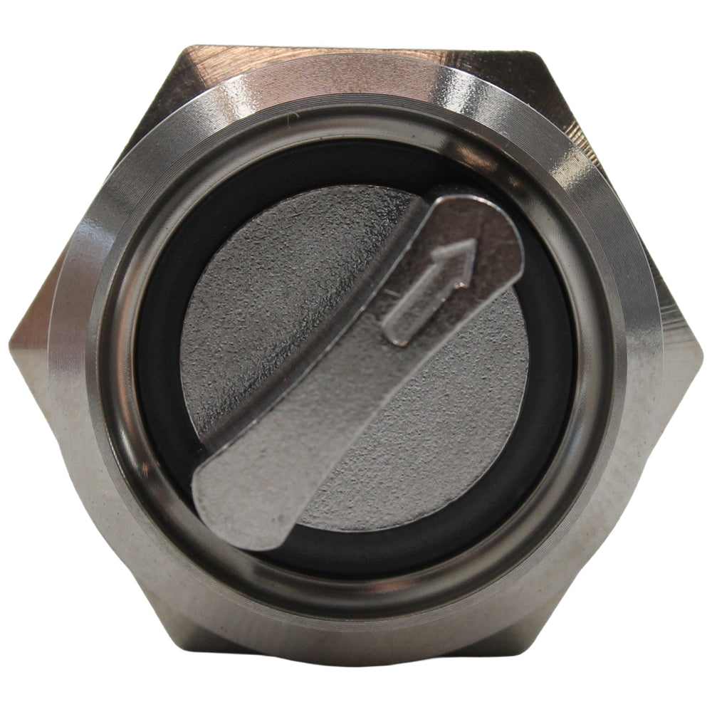 19mm Latching Rotary Switch with LED