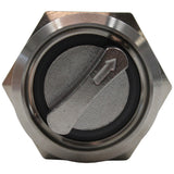 19mm Latching Rotary Switch with LED